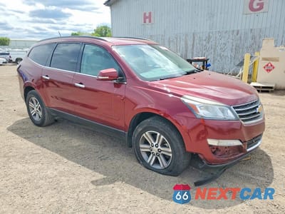 Czwarte zdjęcie samochodu z boku: 2016 CHEVROLET TRAVERSE LT VIN:1GNKRHKD1GJ241347 - miniatura