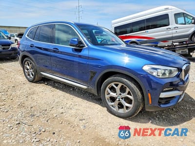 Czwarte zdjęcie samochodu z boku: 2020 BMW X3 XDRIVE30I VIN:5UXTY5C02L9C32146 - miniatura