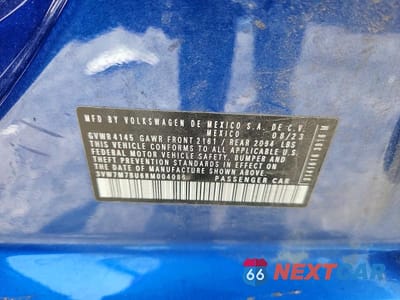 Zdjęcie 12 z 12 samochodu: 2024 VOLKSWAGEN JETTA SE VIN:3VW7M7BU6RM004086 - miniatura