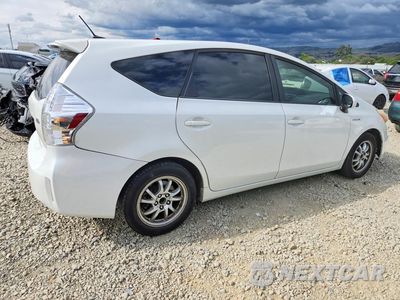 Trzecie zdjęcie samochodu z tyłu: 2012 TOYOTA PRIUS V THREE VIN:JTDZN3EU2C3136462 - miniatura