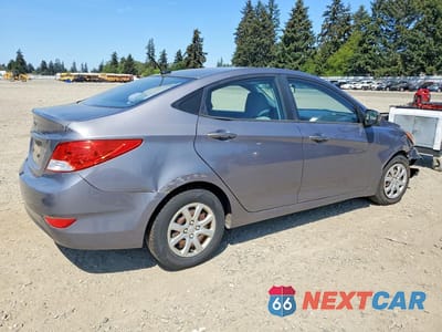 Trzecie zdjęcie samochodu z tyłu: 2014 HYUNDAI ACCENT GLS VIN:KMHCT4AE5EU597860 - miniatura