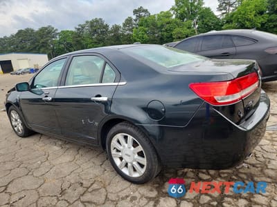 Drugie zdjęcie samochodu z przodu: 2010 LINCOLN MKZ VIN:3LNHL2GC5AR638585 - miniatura