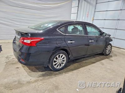 Trzecie zdjęcie samochodu z tyłu: 2019 NISSAN SENTRA S VIN:3N1AB7AP0KY254628 - miniatura