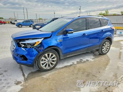 2017 FORD ESCAPE TITANIUM 1FMCU0J90HUF10802 - główne zdjęcie licytacji z USA - miniatura