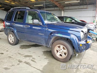 Czwarte zdjęcie samochodu z boku: 2004 JEEP LIBERTY LIMITED VIN:1J4GL58K54W139174 - miniatura