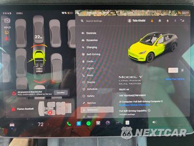 Zdjęcie 9 z 12 samochodu: 2022 TESLA MODEL Y VIN:7SAYGAEE7NF418611 - miniatura