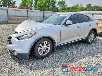 2014 INFINITI QX70 BASE JN8CS1MU7EM450971 - główne zdjęcie licytacji z USA - miniatura