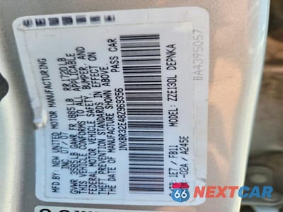 Zdjęcie 12 z 12 samochodu: 2008 TOYOTA COROLLA LE VIN:1NXBR32E48Z969356 - miniatura