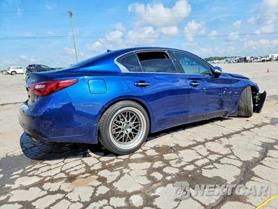 Trzecie zdjęcie samochodu z tyłu: 2018 INFINITI Q50 3.0T SPORT VIN:JN1EV7AR0JM439709 - miniatura