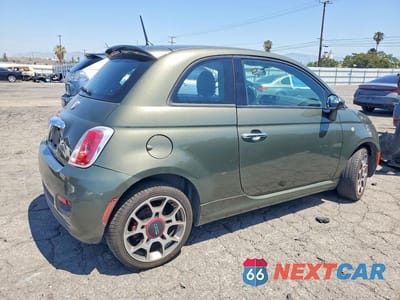 Trzecie zdjęcie samochodu z tyłu: 2015 FIAT 500 SPORT VIN:3C3CFFBR7FT536518 - miniatura