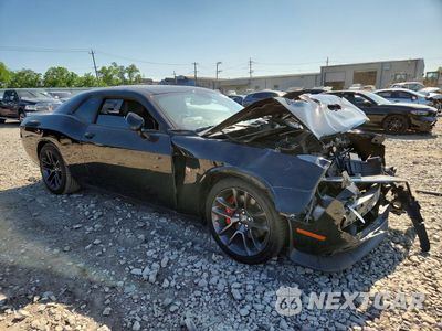 Czwarte zdjęcie samochodu z boku: 2021 DODGE CHALLENGER VIN:2C3CDZFJ2MH550893 - miniatura