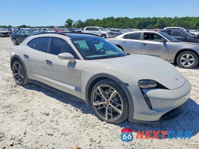 Czwarte zdjęcie samochodu z boku: 2022 PORSCHE TAYCAN CROSS TURISMO 4 VIN:WP0BA2Y13NSA67298 - miniatura