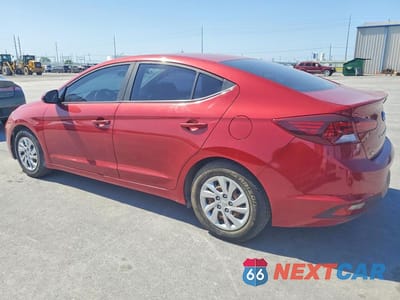 Drugie zdjęcie samochodu z przodu: 2019 HYUNDAI ELANTRA SE VIN:KMHD74LF3KU753887 - miniatura