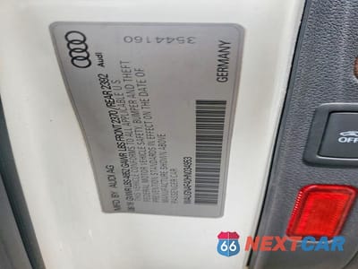 Zdjęcie 12 z 12 samochodu: 2017 AUDI A4 PREMIUM VIN:WAUGNAF40HN034953 - miniatura