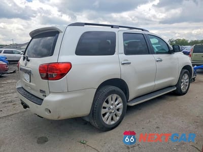 Trzecie zdjęcie samochodu z tyłu: 2014 TOYOTA SEQUOIA PLATINUM VIN:5TDDW5G16ES096331 - miniatura