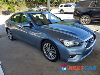 Czwarte zdjęcie samochodu z boku: 2020 INFINITI Q50 3.0T LUXE VIN:JN1EV7AP8LM206551 - miniatura