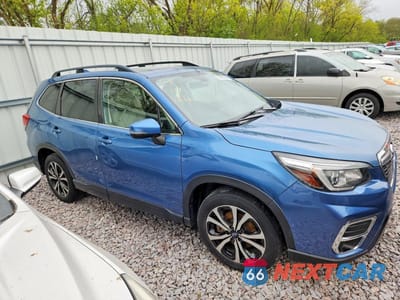 Czwarte zdjęcie samochodu z boku: 2019 SUBARU FORESTER LIMITED VIN:JF2SKASC9KH591032 - miniatura