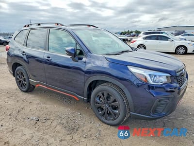 Czwarte zdjęcie samochodu z boku: 2019 SUBARU FORESTER VIN:JF2SKAJC3KH539767 - miniatura