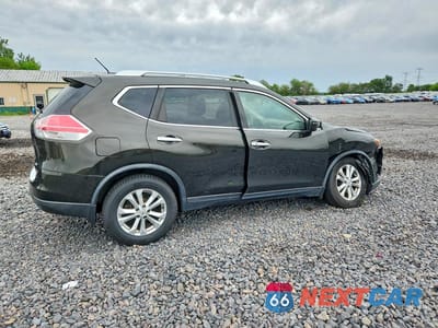 Trzecie zdjęcie samochodu z tyłu: 2016 NISSAN ROGUE SV VIN:KNMAT2MT3GP666329 - miniatura