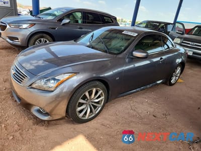 2014 INFINITI Q60 CONVERTIBLE BASE JN1CV6FEXEM900640 - główne zdjęcie licytacji z USA - miniatura