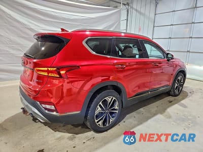 Trzecie zdjęcie samochodu z tyłu: 2020 HYUNDAI SANTA FE LIMITED 2.0T VIN:5NMS5CAA2LH279667 - miniatura