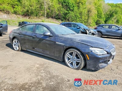 Czwarte zdjęcie samochodu z boku: 2016 BMW 650 XI GRAN COUPE VIN:WBA6D6C59GG388174 - miniatura