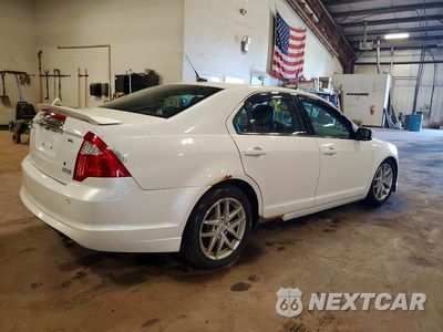 Trzecie zdjęcie samochodu z tyłu: 2012 FORD FUSION SEL VIN:3FAHP0JA9CR106365 - miniatura