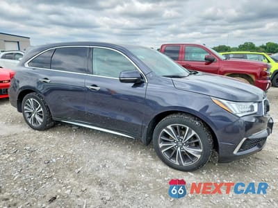 Czwarte zdjęcie samochodu z boku: 2019 ACURA MDX TECHNOLOGY VIN:5J8YD4H57KL002247 - miniatura
