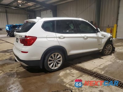 Trzecie zdjęcie samochodu z tyłu: 2017 BMW X3 XDRIVE28I VIN:5UXWX9C33H0T24764 - miniatura