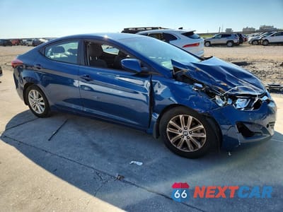 Czwarte zdjęcie samochodu z boku: 2015 HYUNDAI ELANTRA SE VIN:KMHDH4AE9FU388824 - miniatura