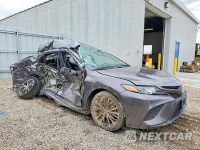 Czwarte zdjęcie samochodu z boku: 2019 TOYOTA CAMRY SE VIN:4T1B11HK0KU737983 - miniatura
