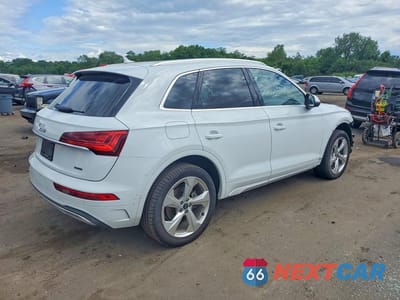Trzecie zdjęcie samochodu z tyłu: 2021 AUDI Q5 PREMIUM PLUS VIN:WA1BAAFY3M2090774 - miniatura