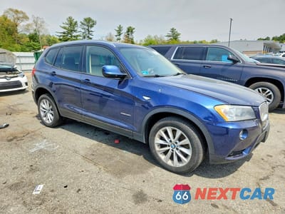 Czwarte zdjęcie samochodu z boku: 2013 BMW X3 XDRIVE28I VIN:5UXWX9C54D0A11706 - miniatura