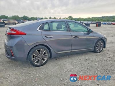 Trzecie zdjęcie samochodu z tyłu: 2017 HYUNDAI IONIQ LIMITED VIN:KMHC05LC4HU018839 - miniatura