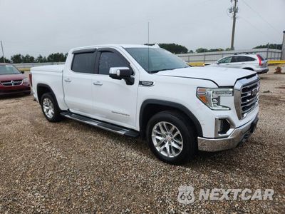 Czwarte zdjęcie samochodu z boku: 2021 GMC SIERRA C1500 SLT VIN:3GTP8DED9MG217977 - miniatura