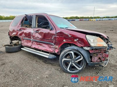 Czwarte zdjęcie samochodu z boku: 2002 HONDA CR-V LX VIN:JHLRD78462C051681 - miniatura