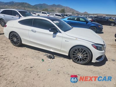 Czwarte zdjęcie samochodu z boku: 2017 MERCEDES-BENZ C 43 4MATIC AMG VIN:WDDWJ6EB7HF457374 - miniatura