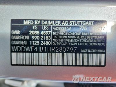 Zdjęcie 14 z 14 samochodu: 2017 MERCEDES-BENZ C 300 VIN:WDDWF4JB1HR280797 - miniatura