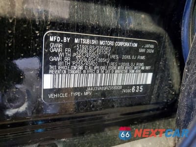 Zdjęcie 13 z 13 samochodu: 2024 MITSUBISHI OUTLANDER SE VIN:JA4J3VA89RZ056938 - miniatura