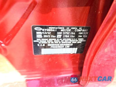 Zdjęcie 13 z 13 samochodu: 2013 HYUNDAI ELANTRA GLS VIN:KMHDH4AE3DU488818 - miniatura