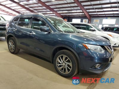 Czwarte zdjęcie samochodu z boku: 2014 NISSAN ROGUE SL VIN:5N1AT2MV4EC864760 - miniatura