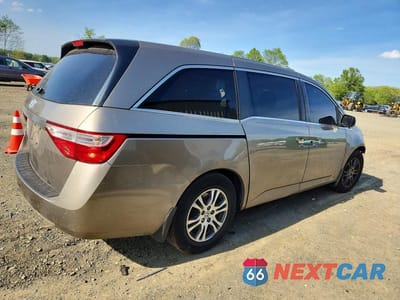 Trzecie zdjęcie samochodu z tyłu: 2012 HONDA ODYSSEY EXL VIN:5FNRL5H6XCB128160 - miniatura
