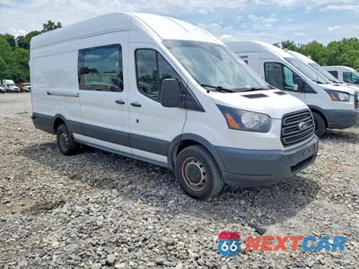 Czwarte zdjęcie samochodu z boku: 2018 FORD TRANSIT T-350 DELIVERY VAN VIN:1FTBW3XV8JKA12560 - miniatura