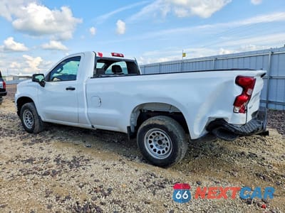 Drugie zdjęcie samochodu z przodu: 2020 CHEVROLET SILVERADO C1500 VIN:3GCNWAEH0LG212695 - miniatura