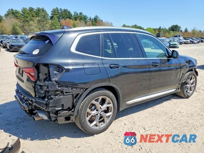 Trzecie zdjęcie samochodu z tyłu: 2021 BMW X3 XDRIVE30E VIN:5UXTS1C06M9D79811 - miniatura