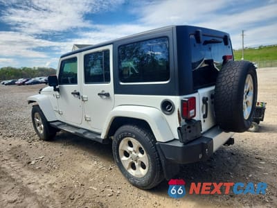 Drugie zdjęcie samochodu z przodu: 2015 JEEP WRANGLER UNLIMITED SAHARA VIN:1C4BJWEG0FL516400 - miniatura