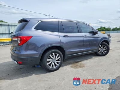 Trzecie zdjęcie samochodu z tyłu: 2020 HONDA PILOT EXL VIN:5FNYF6H58LB008633 - miniatura