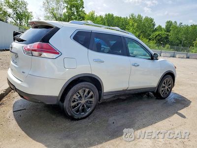 Trzecie zdjęcie samochodu z tyłu: 2015 NISSAN ROGUE SV VIN:KNMAT2MT4FP525980 - miniatura