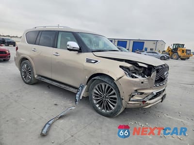 Czwarte zdjęcie samochodu z boku: 2018 INFINITI QX80 BASE VIN:JN8AZ2ND9J9840877 - miniatura