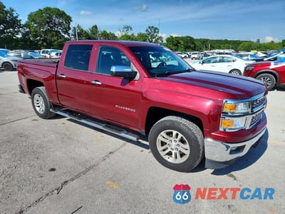 Czwarte zdjęcie samochodu z boku: 2014 CHEVROLET SILVERADO C1500 LT VIN:3GCPCREC2EG183899 - miniatura